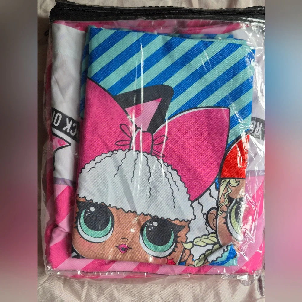 LOL Surprise Kids Full Sheet&2 Pillow Set, MGA